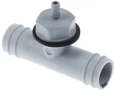 Slangkopplingar Slang ø 21-6-21mm ID ø 17mm Plast