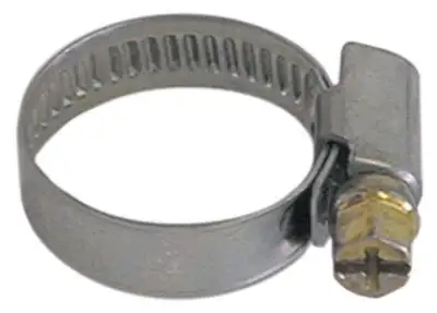 Slangklämma Rostfritt stål/stål ø 8-12mm DIN 3017