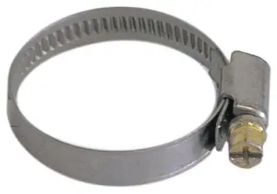 Slangklämma Rostfritt stål/stål ø 25-40mm DIN 3017