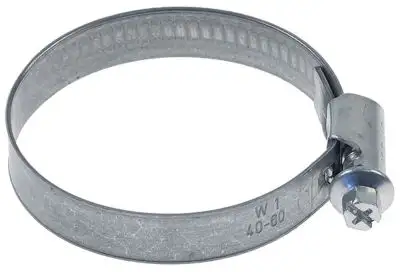 Slangklämma Rostfritt stål ø 40-60mm DIN 3017