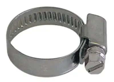 Slangklämma Rostfritt stål W4 ø 16-27mm DIN 3017