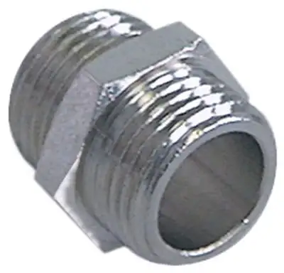 Dubbelnipplar Gänga 1/2" - 1/2"