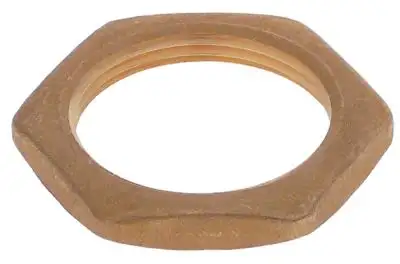 Sexkantsmutter Gänga 1½" Mässing H 8mm SW 60