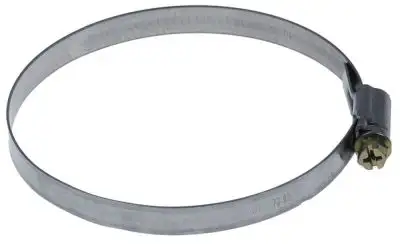 Slangklämma Rostfritt stål/stål ø 70-90mm DIN 3017