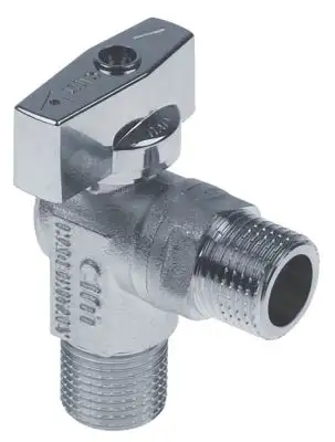 Kulventil Anslutning 1/2 tum YG - 1/2 tum YG DN15