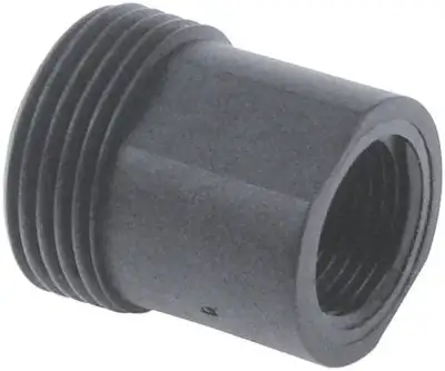 Reducerstycke Plast SW 22 med tätning IG 3/8"