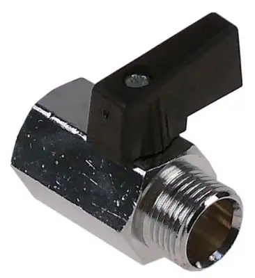 Kulventil Anslutning 3/8 tum IG - 3/8 tum YG DN8