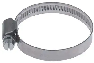 Slangklämma Rostfritt stål W4 ø 32-50mm DIN 3017
