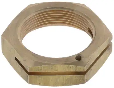 Sexkantsmutter Gänga M36x1,5 Mässing H 14mm SW 46