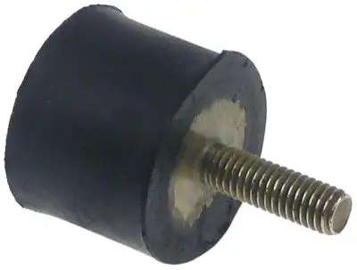 Vibrationsdämpare Gänga M6 H 20mm D1 ø 25mm