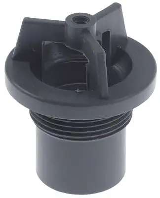Suganslutning Gänga 1¼" H 70mm Slang ø 30mm