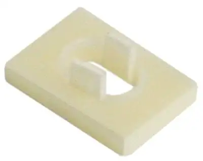 Skiva PTFE H 42mm L 23mm B 16mm Glidplatta