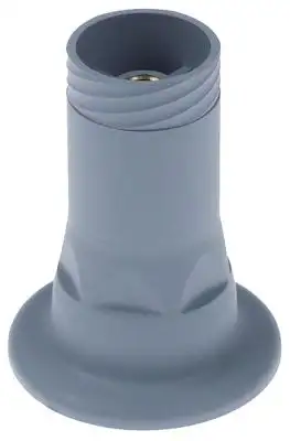 Tvättarmshållare ø 82mm H 116mm EP nedtill