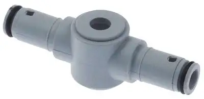 Sköljarmskors ø 23mm H 25mm EP upptill/nedtill