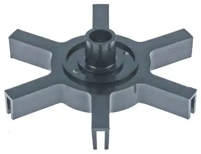 Stjärna ø 109mm H 31mm Hål ø 12mm EP centrerad