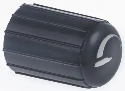 Vridhandtag Ånga ø 52mm svart
