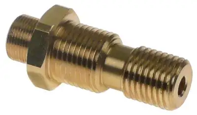 Skruvkoppling Mässing ID ø 11mm L 62mm G1: M16x1
