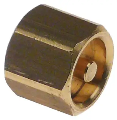 Ventil Mässing ø sexkant 16mm L 14mm