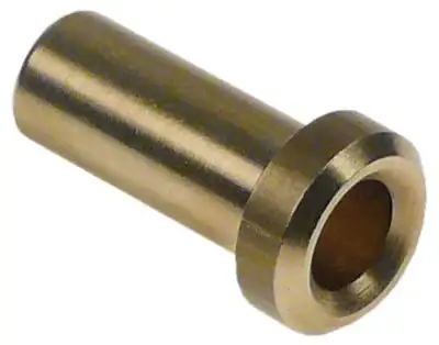 Hylsa Mässing ID ø 8mm H 28mm D1 ø 15mm D2 ø 10mm