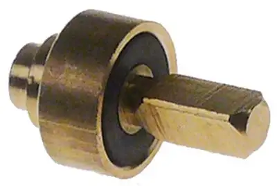 Ventil Mässing YD ø 16mm L 27mm Axel trekantig