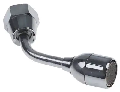 Vattenrör Gänga 3/8" Rör ø 8mm Förkromad mässing