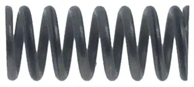 Tryckfjäder ø 125mm L 30mm Vajertjocklek ø 18mm