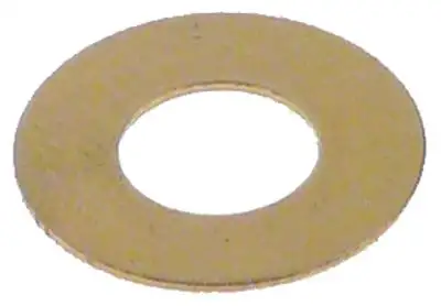 Bricka ID ø 7mm YD ø 15mm Mässing
