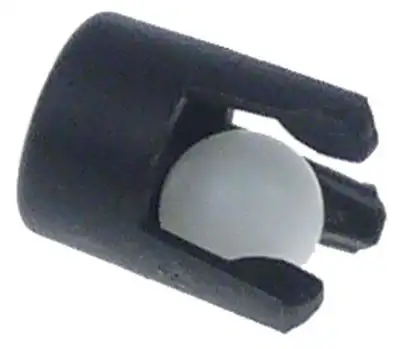Backventil Plast ø 105mm H 14mm till slang