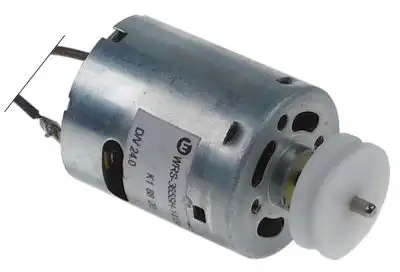 Motor Faser 1 ø 28mm L 32mm med remskiva 24V