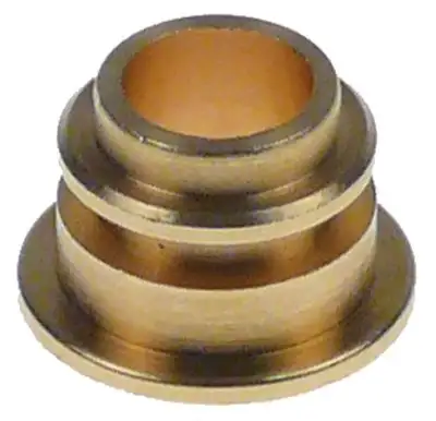 Hylsa Mässing ID ø 7mm H 10mm D1 ø 15mm D2 ø 12mm