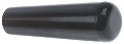 Koniskt handtag Gänga M12 ø 29mm svart L 92mm