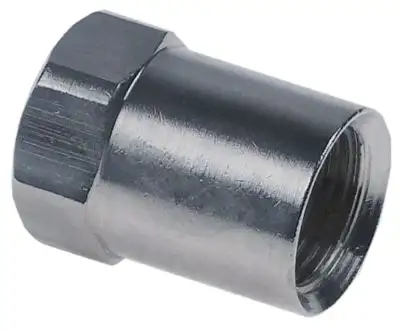 Kopplingsmutter Gänga 3/8" Rostfritt stål L 30mm