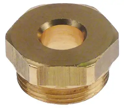 Mantelskruv Gänga M22x1,25 ID ø 10mm SW 24
