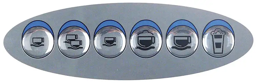Frontfolie L 132mm B 41mm