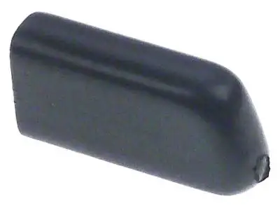 Handtag Gummi H 17mm L 37mm B 10mm till spak