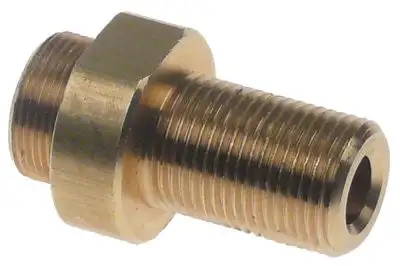 Skruvkoppling Mässing ø 26mm ID ø 8mm L 9mm