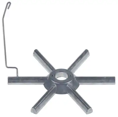 Stjärna Gänga M3 ø 108mm H 94mm Hål ø 12mm