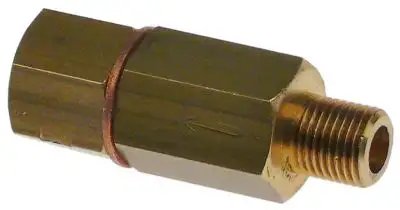 Backventil L 61mm Ingång 1/4 tum YG