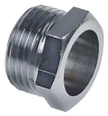 Mantelskruv Gänga 3/8" Förkromad mässing H 12mm
