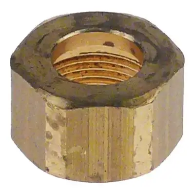Kopplingsmutter Gänga M20 Mässing H 14mm