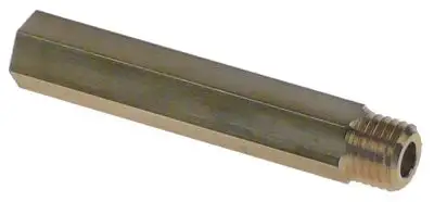 Munstyckshållare Gänga M8 Mässing L 42mm SW 8
