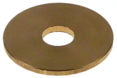 Bricka ID ø 6mm YD ø 21mm Mässing