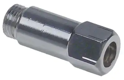 Skruvkoppling Gänga M10 förkromad H 33mm