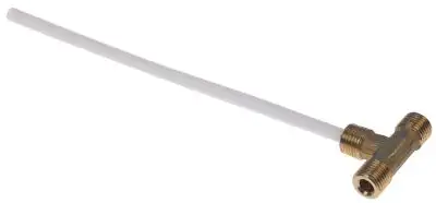 Injektorrör Rör ø 6mm Mässing G1: 1/4" G2: 1/4"