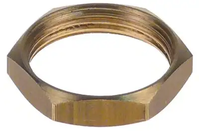 Sexkantsmutter Gänga M25 Mässing H 6mm SW 27