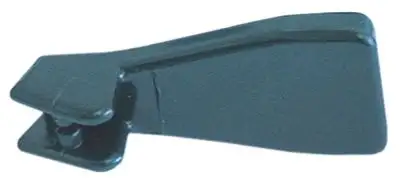 Spakhandtag Plast svart