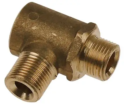 T-stycke Gänga 3/8" Mässing till pump