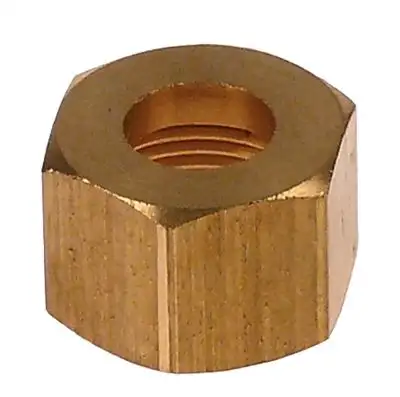 Kopplingsmutter Gänga M20x1,5 Mässing H 166mm