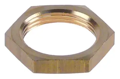 Mutter Gänga M26x1,5 Mässing H 57mm SW 32