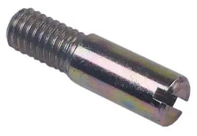 Gängad bult Gänga M6 L 25mm ø 7mm Gänga L 10mm